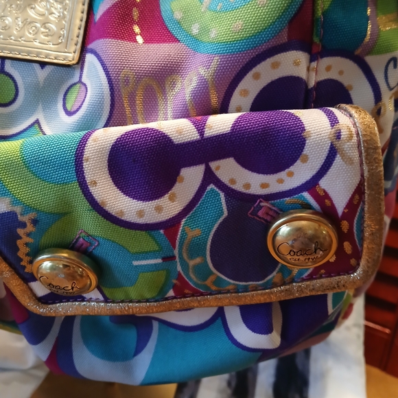 Coach Multicolor Graphic Mini Backpack - Picture 4 of 8